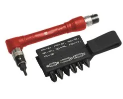 Bithouder Schroevendraaier Haaks Met Bits, 8-delig