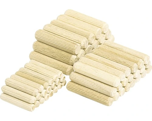 WOLFCRAFT Lange Houten Deuvels Beuken, Ø 6x30 Mm, 200 St.