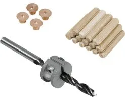 WOLFCRAFT Houten Deuvelset Ø 10 Mm, 25-delig