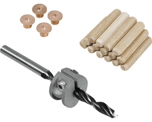 WOLFCRAFT Houten Deuvelset Ø 6 Mm, 31-delig