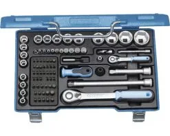 GEDORE Dopsleutelset 19 V20U-20 1/4" + 1/2", 81-delig