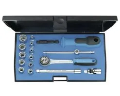 GEDORE Dopsleutelset D 20 EMU-3 1/4", 17-delig