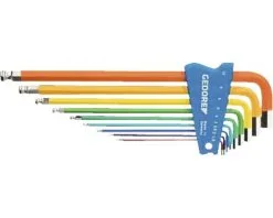 GEDORE Stiftsleutelset SB H 42 CKEL-09, 9-delig