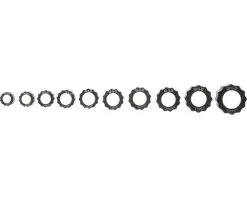 WGB Uitdraai-ringset Voor Afgeronde Moeren En Bouten, 10-delig