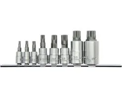 WGB Doppenset Met Bitinzet M4-M16, 8-delig