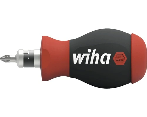 WIHA Schroevendraaier Stubby Met Bitmagazijn - Afbeelding 2