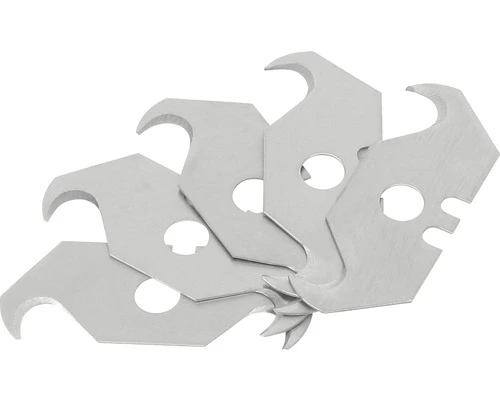 Reserve Haakbladen 48x18 Mm, 5 Stuks