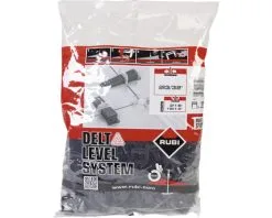 RUBI Delta Level System Clips 2 Mm 3-12 Mm, 400 Stuks