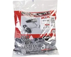 RUBI Delta Level System Clips 1 Mm 3-12 Mm, 200 Stuks