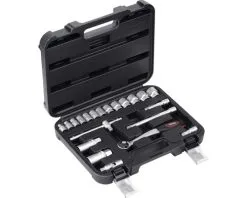 MEISTER Dopsleutelset 3/8", 21-delig