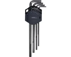 WGB Stiftsleutelset Binnenzeskant Lang, 9-delig