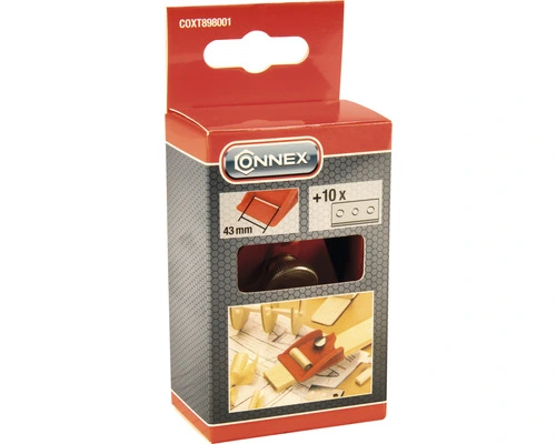 CONNEX Mini Schaaf 43 Mm Rood (incl. 10 Reservemessen) - Afbeelding 2