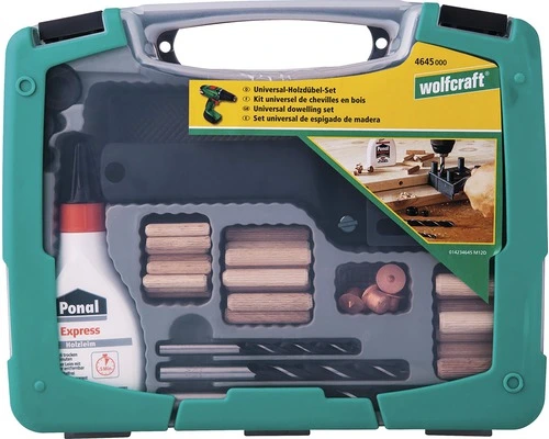 WOLFCRAFT Universele Houtdeuvelset - Afbeelding 2