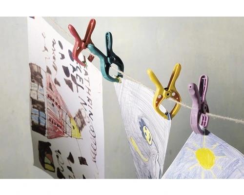 WOLFCRAFT Veerklem Micro-Fix 20mm, 6 Stuks - Afbeelding 2