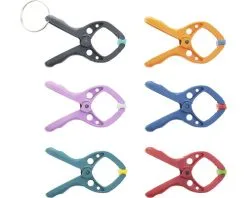 WOLFCRAFT Veerklem Micro-Fix 20mm, 6 Stuks