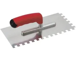 Kaufmann GmbH KAUFMANN Plakspaan RVS Getand 6 X 6 Mm Met Softgrip