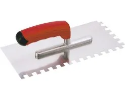 Kaufmann GmbH KAUFMANN Plakspaan RVS Getand 10 X 10 Mm Met Softgrip