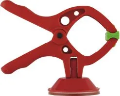 WOLFCRAFT Veerklem Micro-Fix Met Zuignap 30mm, 2 Stuks