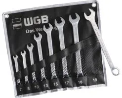 WGB Ringsteeksleutel Set 8-delig