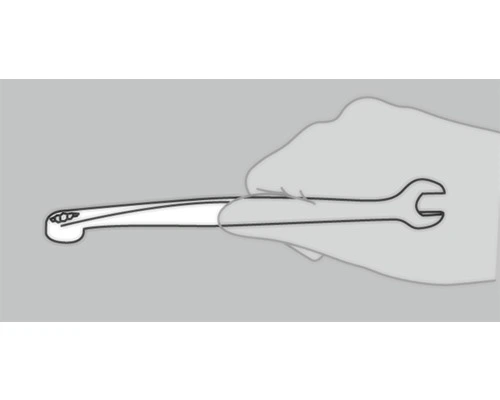 WGB Ringsteeksleutel Hot!Force 8 Mm - Afbeelding 2
