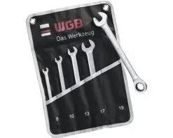 WGB Ring Ratelsteeksleutel Set In Roltas 5-delig