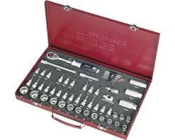 WGB Dopsleutelset 3/8", 55-delig