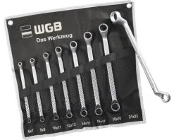 WGB Ringsleutelset In Roltas 8-delig