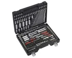 MEISTER Dopsleutelset 3/8" + 1/4" + 1/2", 216-delig