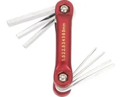 Stiftsleutelset Binnenzeskant 8-delig