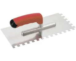 Kaufmann GmbH KAUFMANN Plakspaan RVS Getand 12 X 12 Mm Met Softgrip