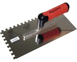 MAURERLOB Lijmspaan 8x8 Mm Getand 28x13 Cm RVS