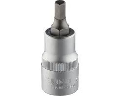 WGB Binnenzeskant Dop 1/4" 3 Mm