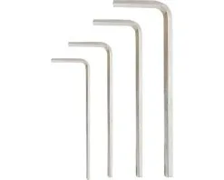 WGB Stiftsleutelset Binnenzeskant 4-delig