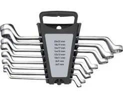 WGB Dubbele Ringsleutelset Verdiept 8-delig